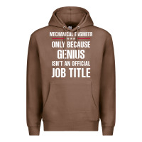 Chestnut gift for genius mechanical engineer Premium Hoodie - DesigneFamous