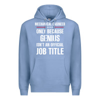 Colony Blue gift for genius mechanical engineer Premium Hoodie - DesigneFamous
