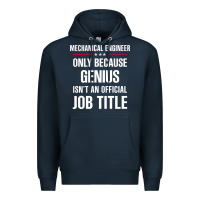 Navy gift for genius mechanical engineer Premium Hoodie - DesigneFamous