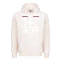 Pale Pink gift for genius mechanical engineer Premium Hoodie - DesigneFamous