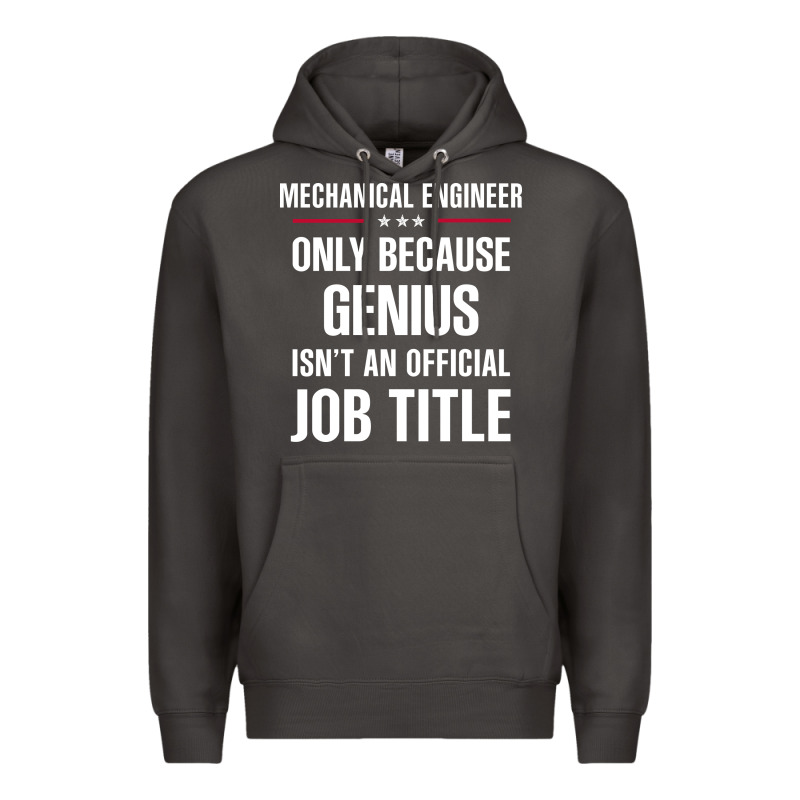 Gift For Genius Mechanical Engineer Premium Hoodie by DesigneFamous | Teevron