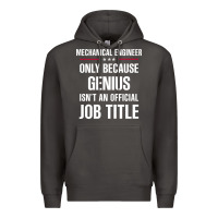 Smoke gift for genius mechanical engineer Premium Hoodie - DesigneFamous