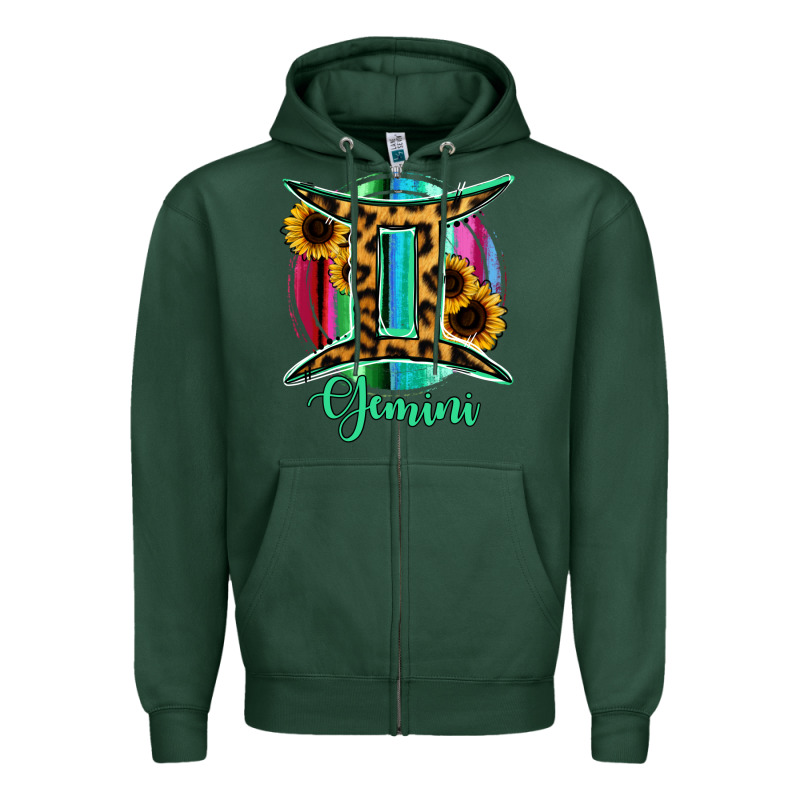 Gemini Zipper Hoodie by RanaPortraitStore | Teevron