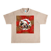 French Oak christmas cow Urban Heavy Tee - LillyAllenDesigns