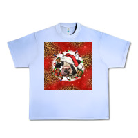Grape Ice christmas cow Urban Heavy Tee - LillyAllenDesigns