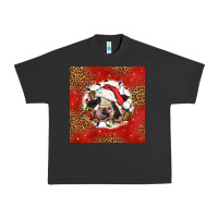 Pigment Black christmas cow Urban Heavy Tee - LillyAllenDesigns
