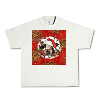 Pistachio christmas cow Urban Heavy Tee - LillyAllenDesigns