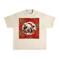 Sandshell christmas cow Urban Heavy Tee - LillyAllenDesigns