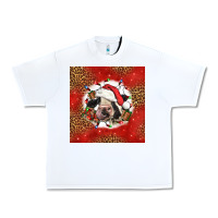 White christmas cow Urban Heavy Tee - LillyAllenDesigns