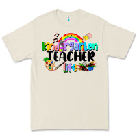 Bone Kindergarten Teacher Life Premium Tee - LillyAllenDesigns