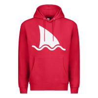 Cardinal shark fin Premium Hoodie - DesigneFamous