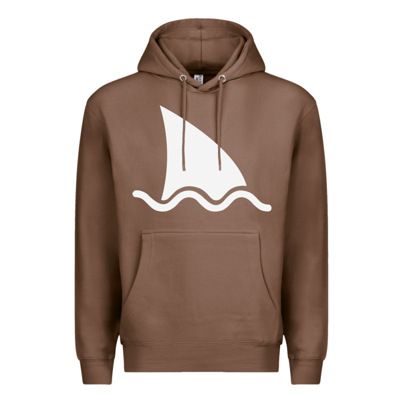 Shark Fin Premium Hoodie by DesigneFamous | Teevron