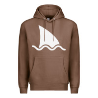 Chestnut shark fin Premium Hoodie - DesigneFamous