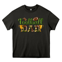 Asphalt football dad Heavy Core Tee - BundleAndBundleShop