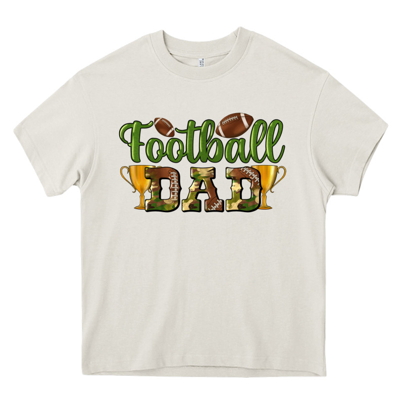 Football Dad Heavy Core Tee by BundleAndBundleShop | Teevron