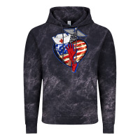 Cloud Black patriotic nurse love Vintage Hoodie - BarkalooDesign