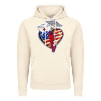 Vintage Artic patriotic nurse love Vintage Hoodie - BarkalooDesign