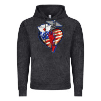Vintage Black patriotic nurse love Vintage Hoodie - BarkalooDesign