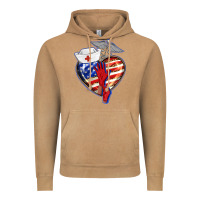 Vintage Camel patriotic nurse love Vintage Hoodie - BarkalooDesign