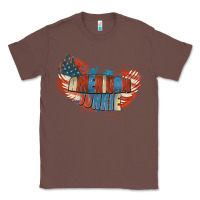 Chestnut American junkie 4th of july Classic Tee - FaDigitalArtStudio