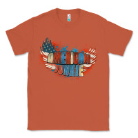 Copper American junkie 4th of july Classic Tee - FaDigitalArtStudio