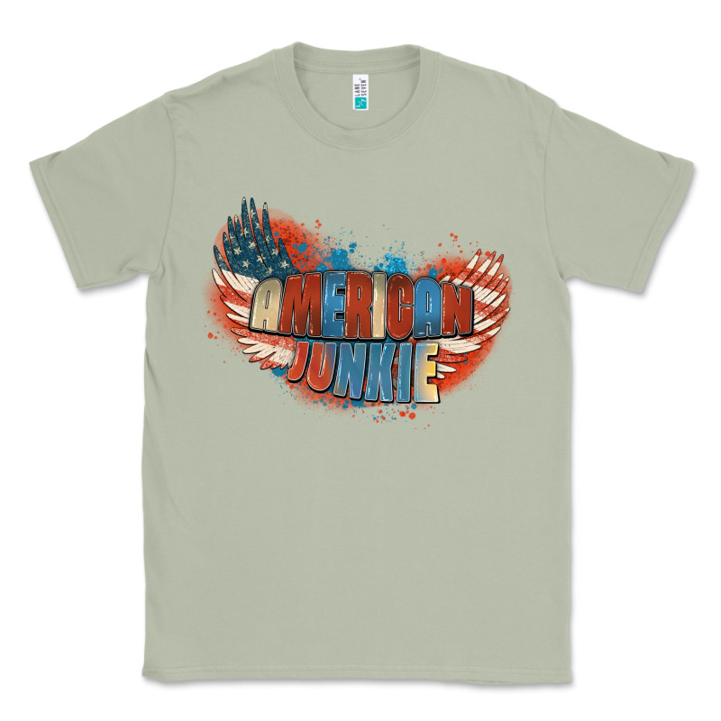 American Junkie 4th Of July Classic Tee by FaDigitalArtStudio | Teevron