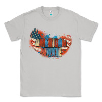 Moon Dust American junkie 4th of july Classic Tee - FaDigitalArtStudio