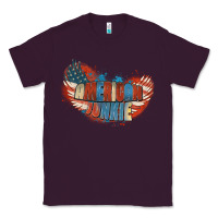 Plum American junkie 4th of july Classic Tee - FaDigitalArtStudio
