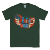 Sports Green American junkie 4th of july Classic Tee - FaDigitalArtStudio