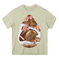 Mossy american football and western roses teardrop Heavy Core Tee - BundleAndBundleShop
