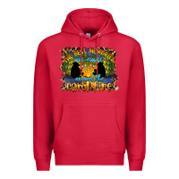 Cardinal the best memories are made around the campfire camping Premium Hoodie - BarkalooDesign