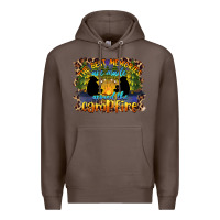 Coffee the best memories are made around the campfire camping Premium Hoodie - BarkalooDesign