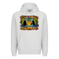 Dove Grey the best memories are made around the campfire camping Premium Hoodie - BarkalooDesign