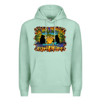 Seafoam the best memories are made around the campfire camping Premium Hoodie - BarkalooDesign