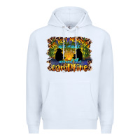 White the best memories are made around the campfire camping Premium Hoodie - BarkalooDesign
