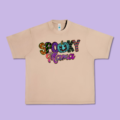 Spooky Mama Urban Heavy Tee Designed By Sublimationcraftshop