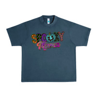 Midnight Navy spooky mama Urban Heavy Tee - SublimationCraftShop