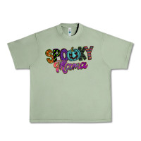 Oil Green spooky mama Urban Heavy Tee - SublimationCraftShop