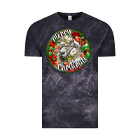 Cloud Black christmas lincoln sheep Vintage Tee - LillyAllenDesigns