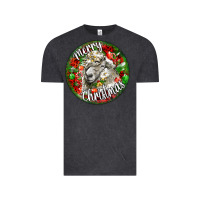 Vintage Black christmas lincoln sheep Vintage Tee - LillyAllenDesigns