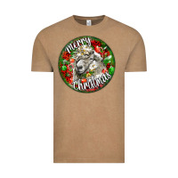 Vintage Coffee christmas lincoln sheep Vintage Tee - LillyAllenDesigns