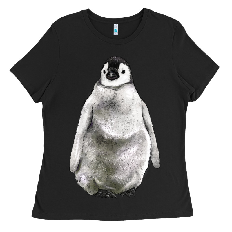 Baby Penguin Ladies Tee by LillyAllenDesigns | Teevron
