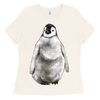 Bone baby penguin Ladies Tee - LillyAllenDesigns