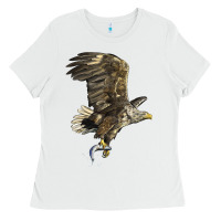 White American White Sea Eagle Ladies Tee - LillyAllenDesigns