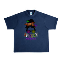 Navy spooky mama Urban Heavy Tee - SublimationCraftShop