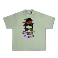 Oil Green spooky mama Urban Heavy Tee - SublimationCraftShop