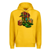 Lemon cowboy hat with boots christmas Premium Hoodie - RanaPortraitStore