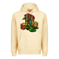 Pina Colada cowboy hat with boots christmas Premium Hoodie - RanaPortraitStore