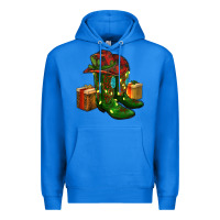 True Royal cowboy hat with boots christmas Premium Hoodie - RanaPortraitStore