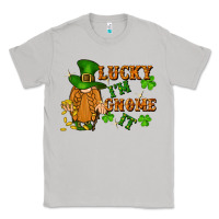 Moon Dust lucky i'm gnome it St. Patricks Day Classic Tee - FaDigitalArtStudio